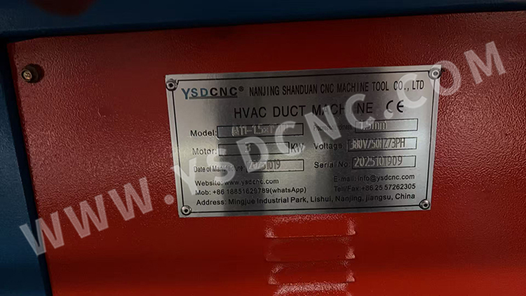1 set Spiral duct machine & 1 set electric shearing machine & 1 set plasma cutting machine & 9 set Hvac Duct Machine (12) 1 set Spiral duct machine & 1 set electric shearing machine & 1 set plasma cutting machine & 9 set Hvac Duct Machine (12)