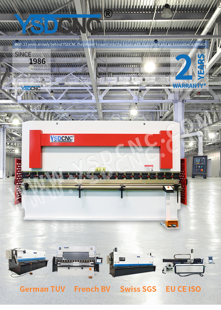 WC67K 100TON4000 NC Hydraulic Press Brake Machine with E21 (5) WC67K 100TON4000 NC Hydraulic Press Brake Machine with E21 (5)