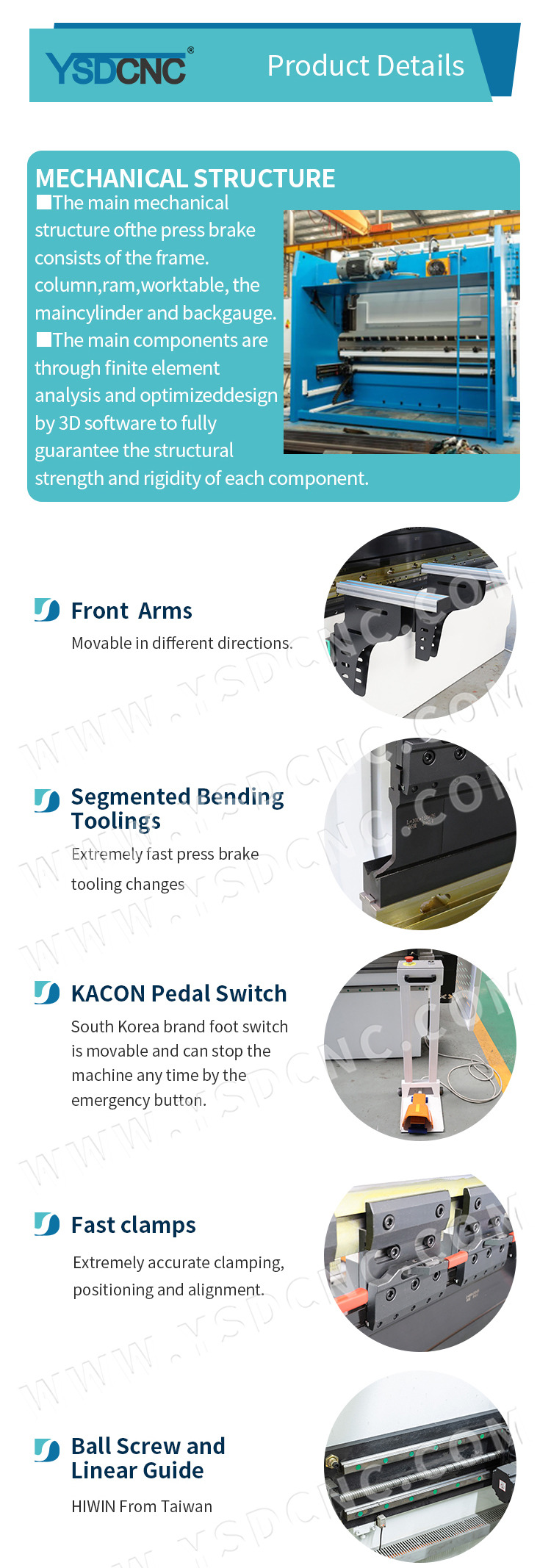 WE67k170ton3200 Hydraulic CNC Press Brake Machine,CNC Sheet Bending Machine with DA-69S (9) WE67k170ton3200 Hydraulic CNC Press Brake Machine,CNC Sheet Bending Machine with DA-69S (9)