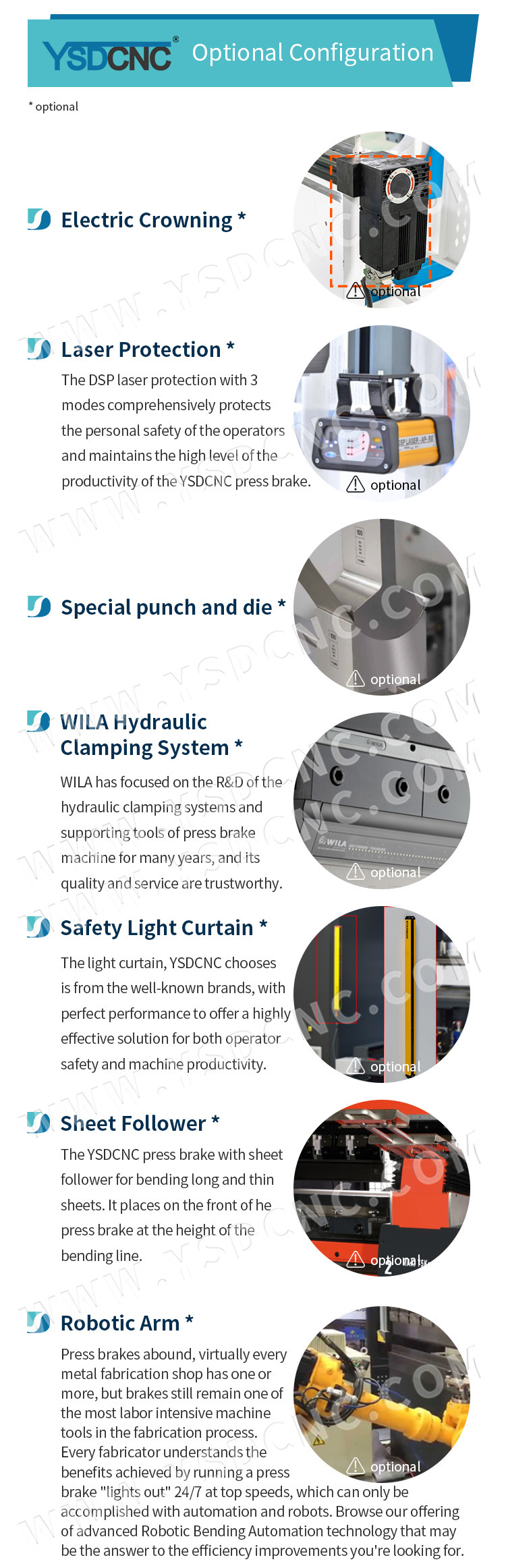 WC67K 160TON2500 Servo Hydraulic Press Brake with CybTouch 8, Sheet Bending Machine for Sale (7) WC67K 160TON2500 Servo Hydraulic Press Brake with CybTouch 8, Sheet Bending Machine for Sale (7)