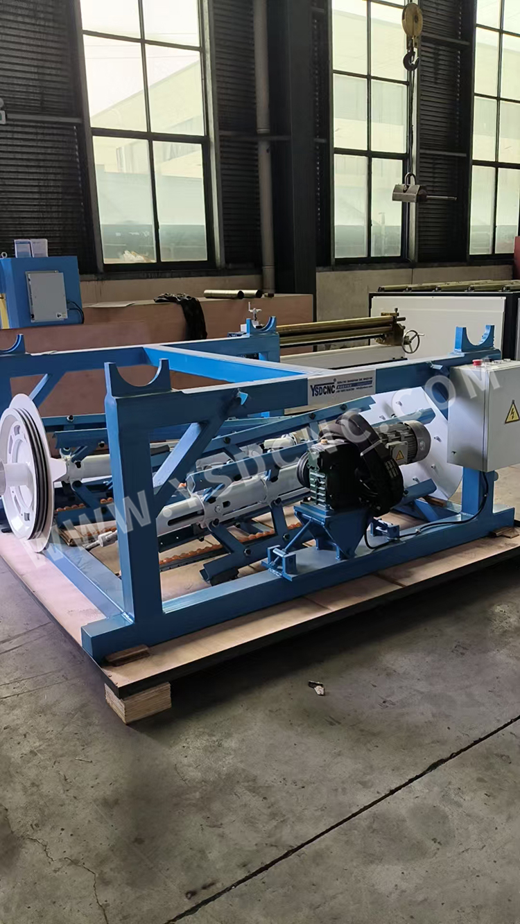 1 set Automatic Hydraulic Cutting Machine &1 set Electric Material Rack (1) 1 set Automatic Hydraulic Cutting Machine &1 set Electric Material Rack (1)
