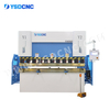 WC67K 80TON2500 Servo Hydraulic Press Brake with TP10, Sheet Bending Machine for Sale