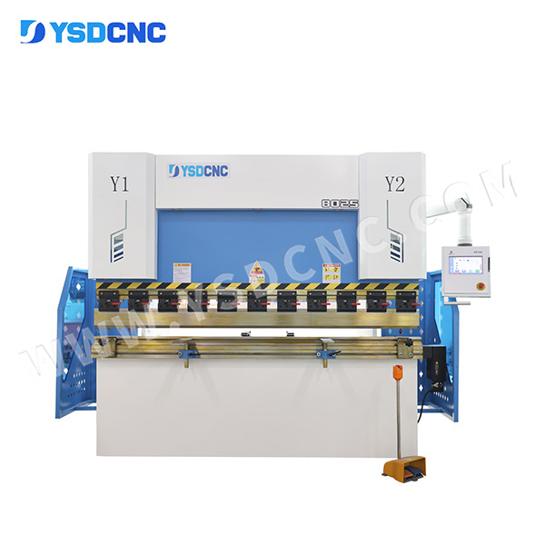 WC67K 80TON2500 Servo Hydraulic Press Brake with TP10, Sheet Bending Machine for Sale