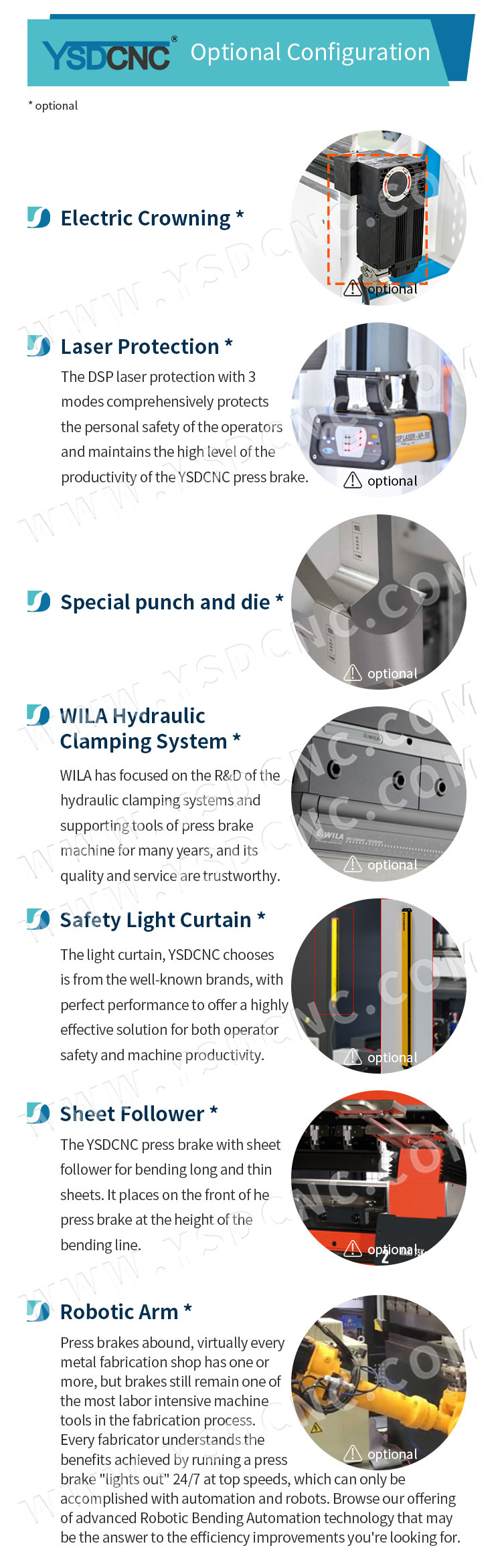 WC67K 220TON4000 NC Hydraulic Press Brake Machine with E310 (7)