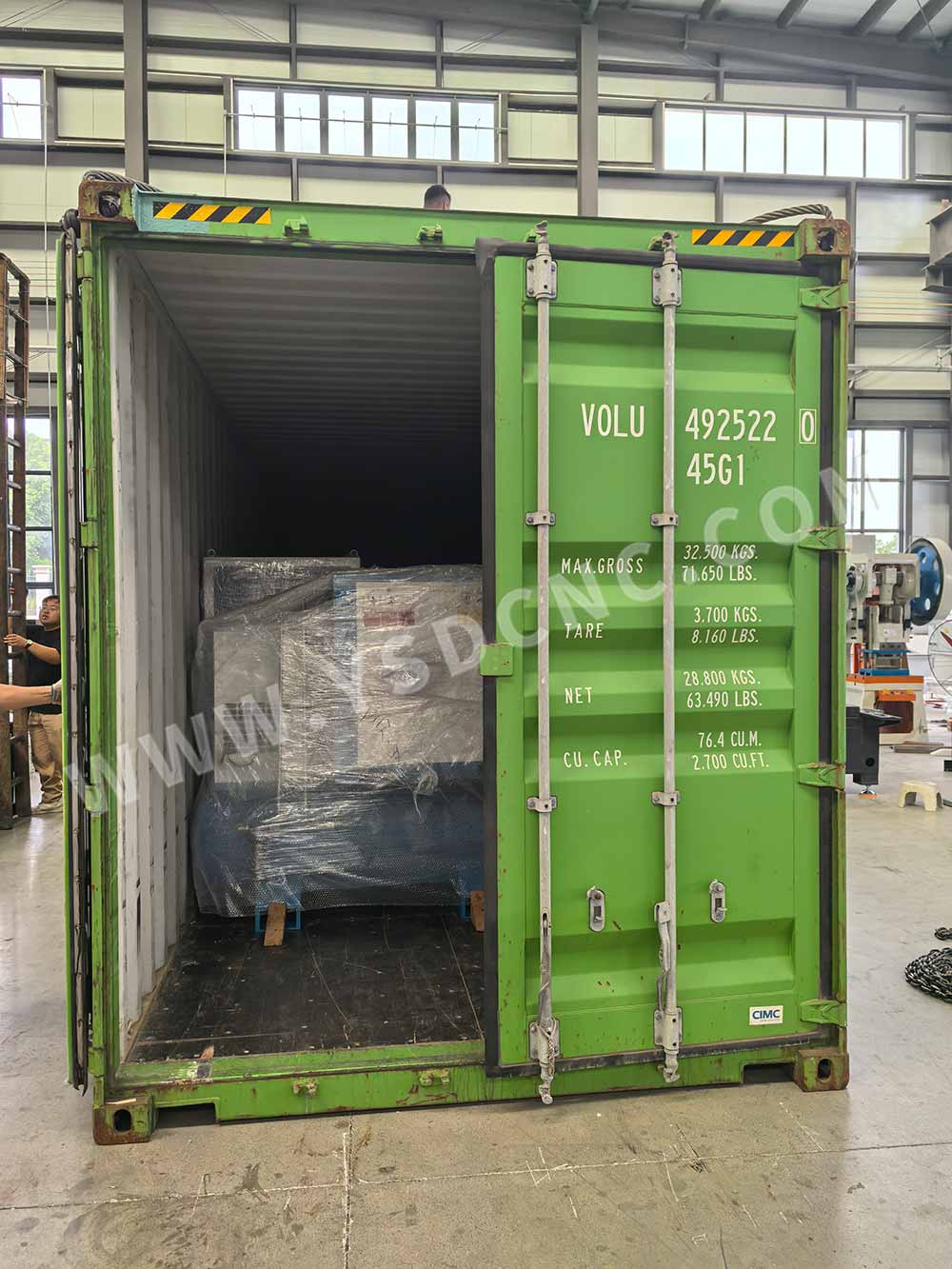 POTI, GEORGIA- 1 set Laser cutting machine&1 setLaser welding machine& one set Cutting machine&1 set Bending machine (7)