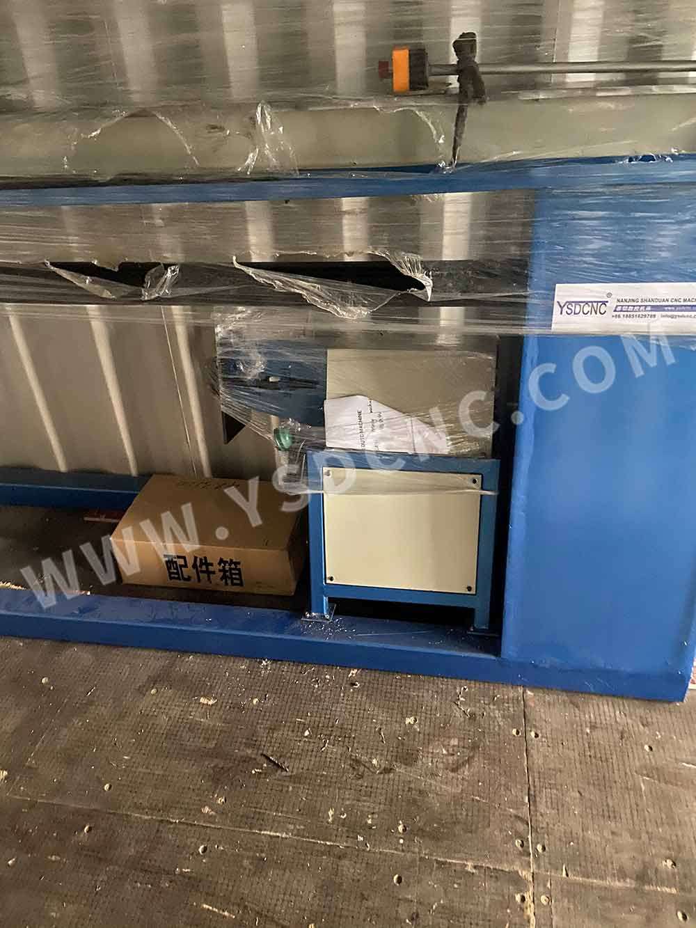 Lithuania- 1 set HVAC duct machine&one set Electric rolling machine& one set rotary machine&1 set electric elbow duct machine &1 set hydraulic cutting machine (1)
