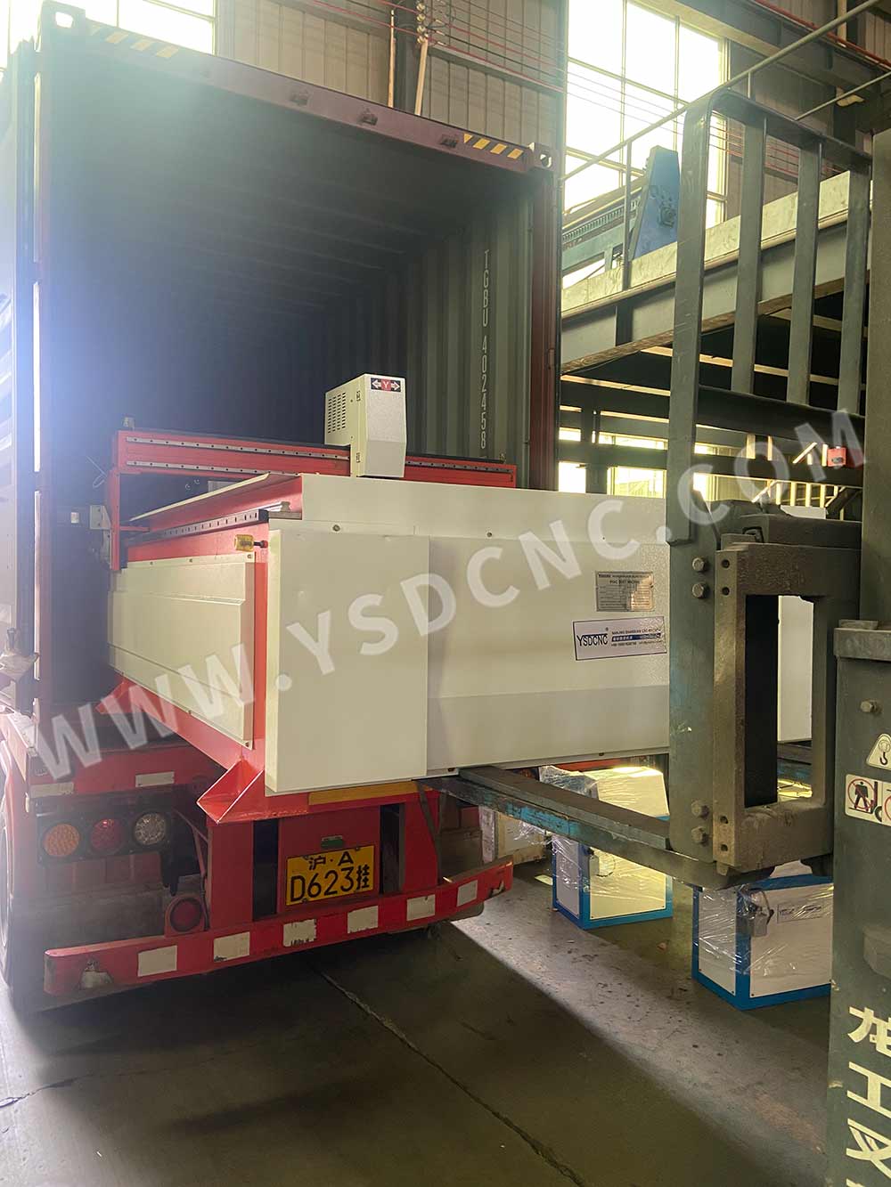 India- 1 set HVAC duct machine&one set folding machine &1 set Lock forming machine&1 set flang machne (2)
