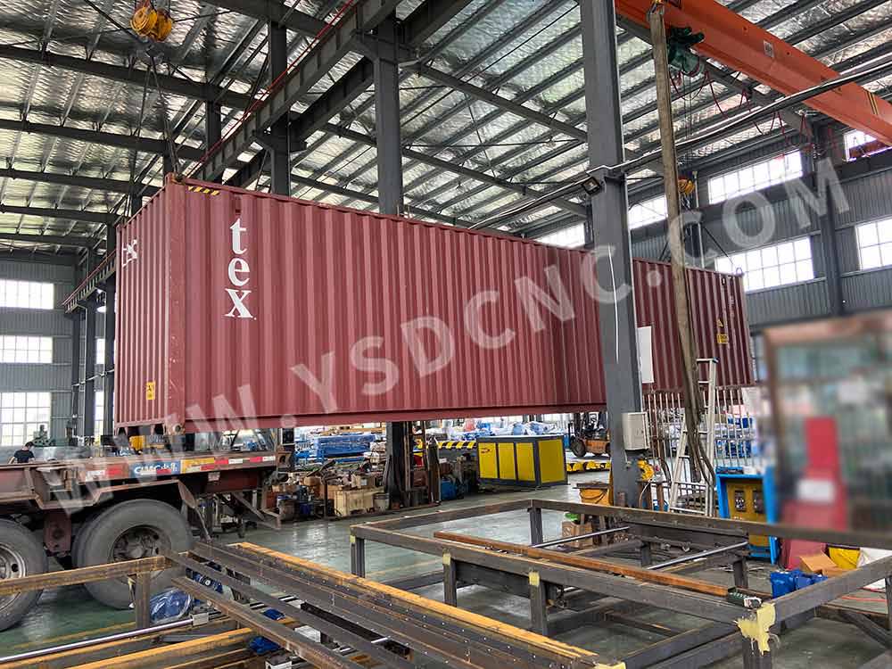 Malta- 2 sets Galvanized Coil&one set Hydraulic Seam machine & one set Hvac duct machine line 3& one set Lock forming machine (8)