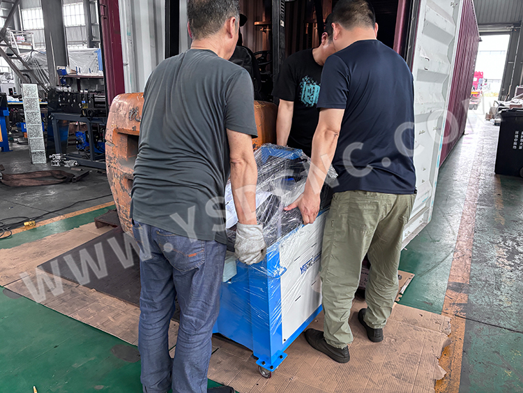1 set Electric shearing machine & 10 set HVAC duct machine (16)