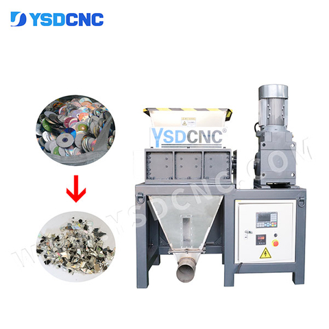 400 Stainless Steel Shredder with Hopper Feeding System