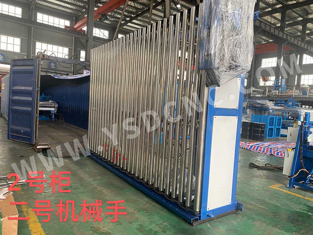 South Korea- 6 set HVAC duct machine&one set Electric rolling machine& one set folding machine (9)