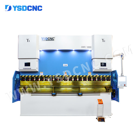 WC67K 400TON4000 CNC Hydraulic Press Brake with CybTouch 12, Sheet Bending Machine for Sale
