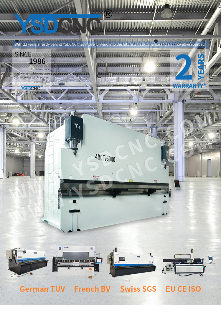 WE67k400ton6000 Hydraulic CNC Press Brake Machine,CNC Sheet Bending Machine with DA-69S (4)