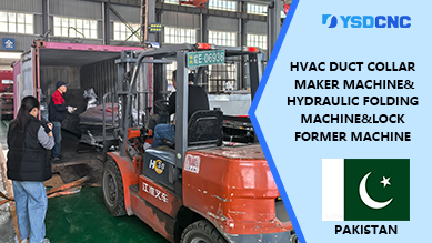 14 Hvac Duct Machines shipped to Pakistan