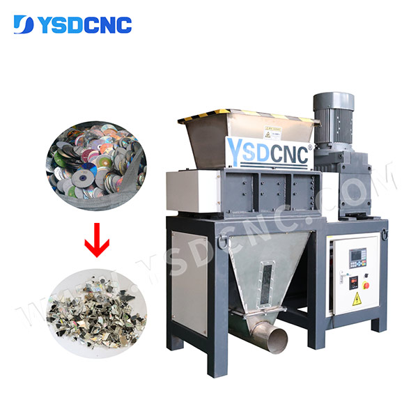 400 Stainless Steel Shredder with Hopper Feeding System