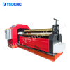 W11 6×1600 Three-Roller Mechanical Metal Sheet Rolling Machine 