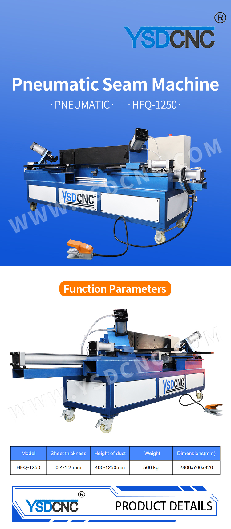 Pneumatic Seam Machine (4)
