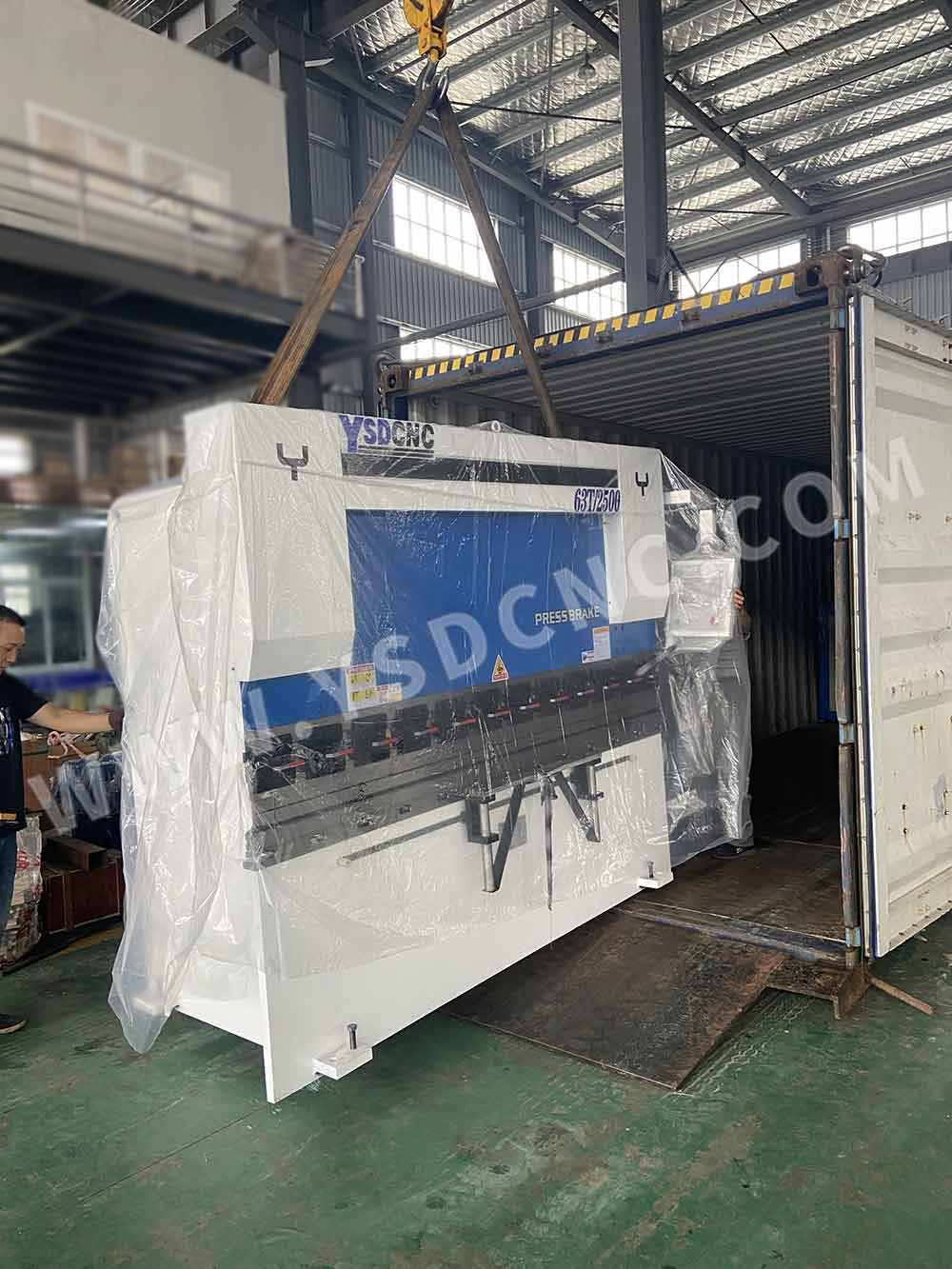 United States- 1 set HVAC duct machine&one set Press brake & one set Iron worker& one set Oval duct machine (3)
