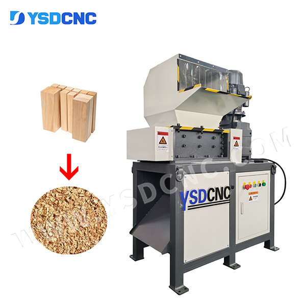Small green waste paper plastic wood metal sheet kitchen garbage recycling Shredders with 300