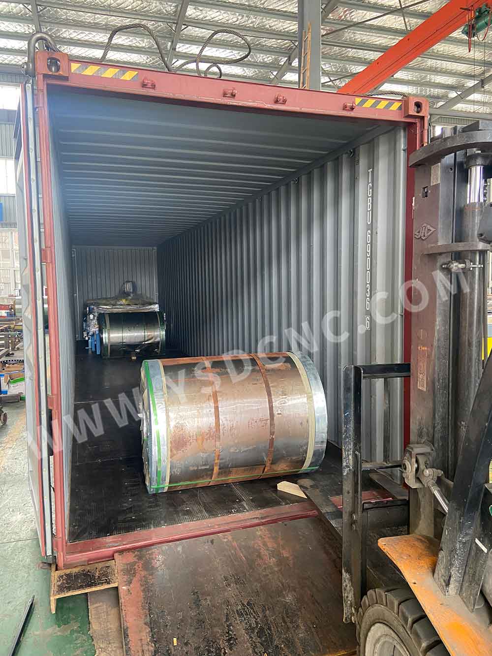 Malta- 2 sets Galvanized Coil&one set Hydraulic Seam machine & one set Hvac duct machine line 3& one set Lock forming machine (1)