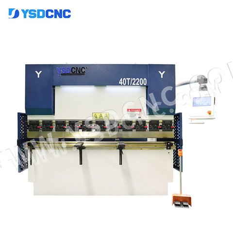 WC67K 40TON2200 Servo Hydraulic Press Brake with TP10, Sheet Bending Machine for Sale 