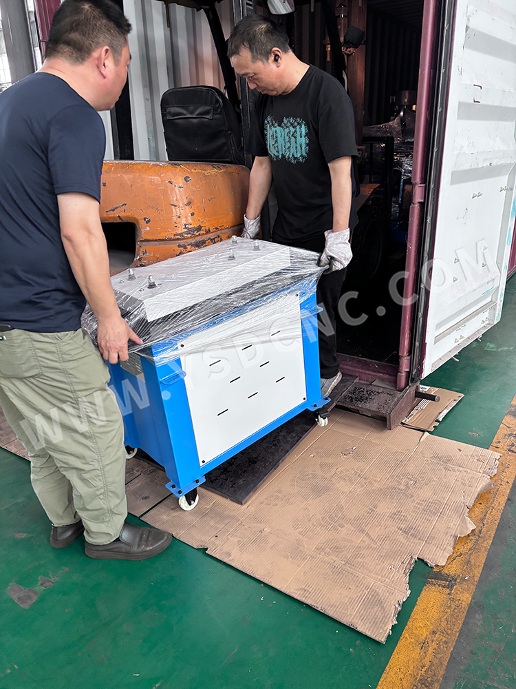 1 set Electric shearing machine & 10 set HVAC duct machine (15)