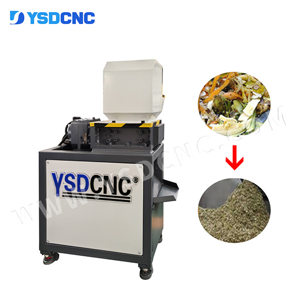 Small Green Waste Paper Plastic Kitchen Waste Recycling Shredders with 180