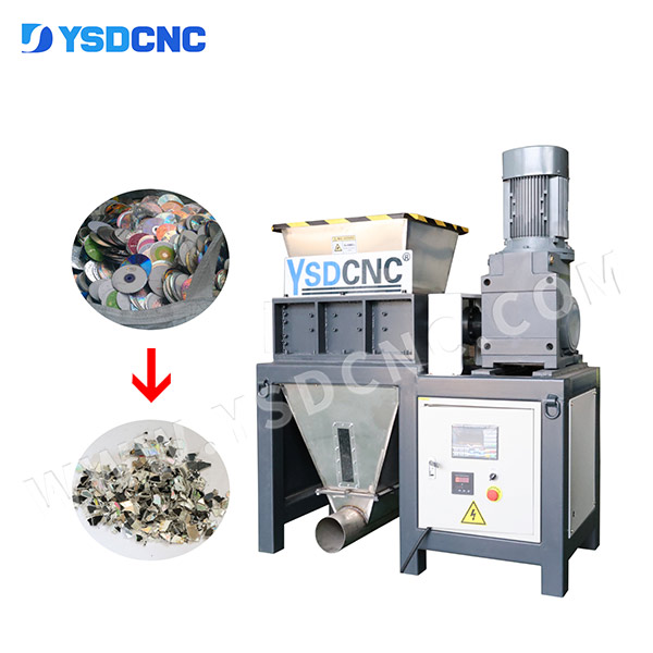 400 Stainless Steel Shredder with Hopper Feeding System