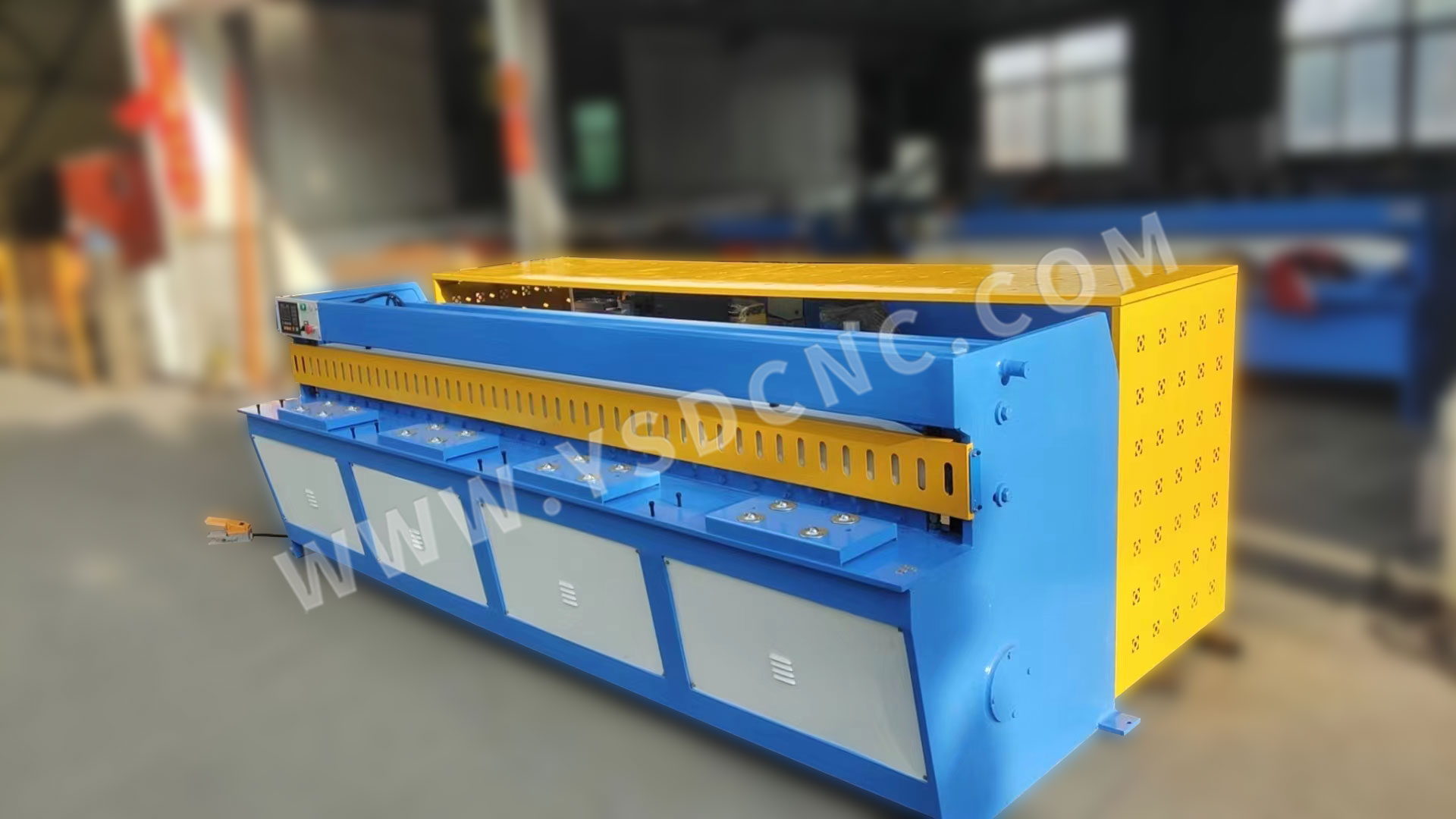 Q11 2x3200 electric shearing cutting machine with E21S system (7)