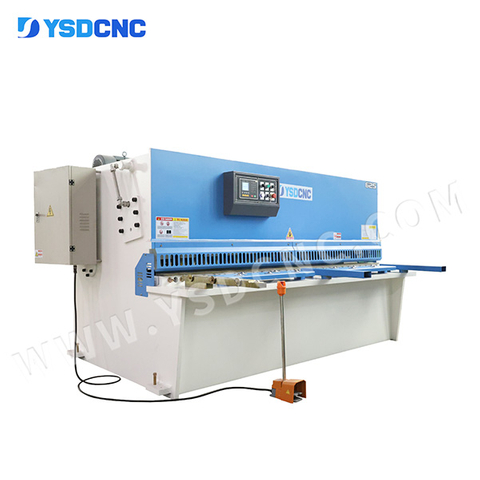 QC12K 6x2500 NC Hydraulic Swing Beam Shearing Machine with E21S