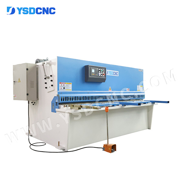 QC12K 6x2500 NC Hydraulic Swing Beam Shearing Machine with E21S