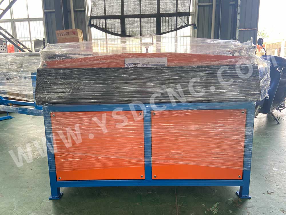 Spain- 1 set Lock forming machine&1 set beading machine from nanjing shanduan (2)