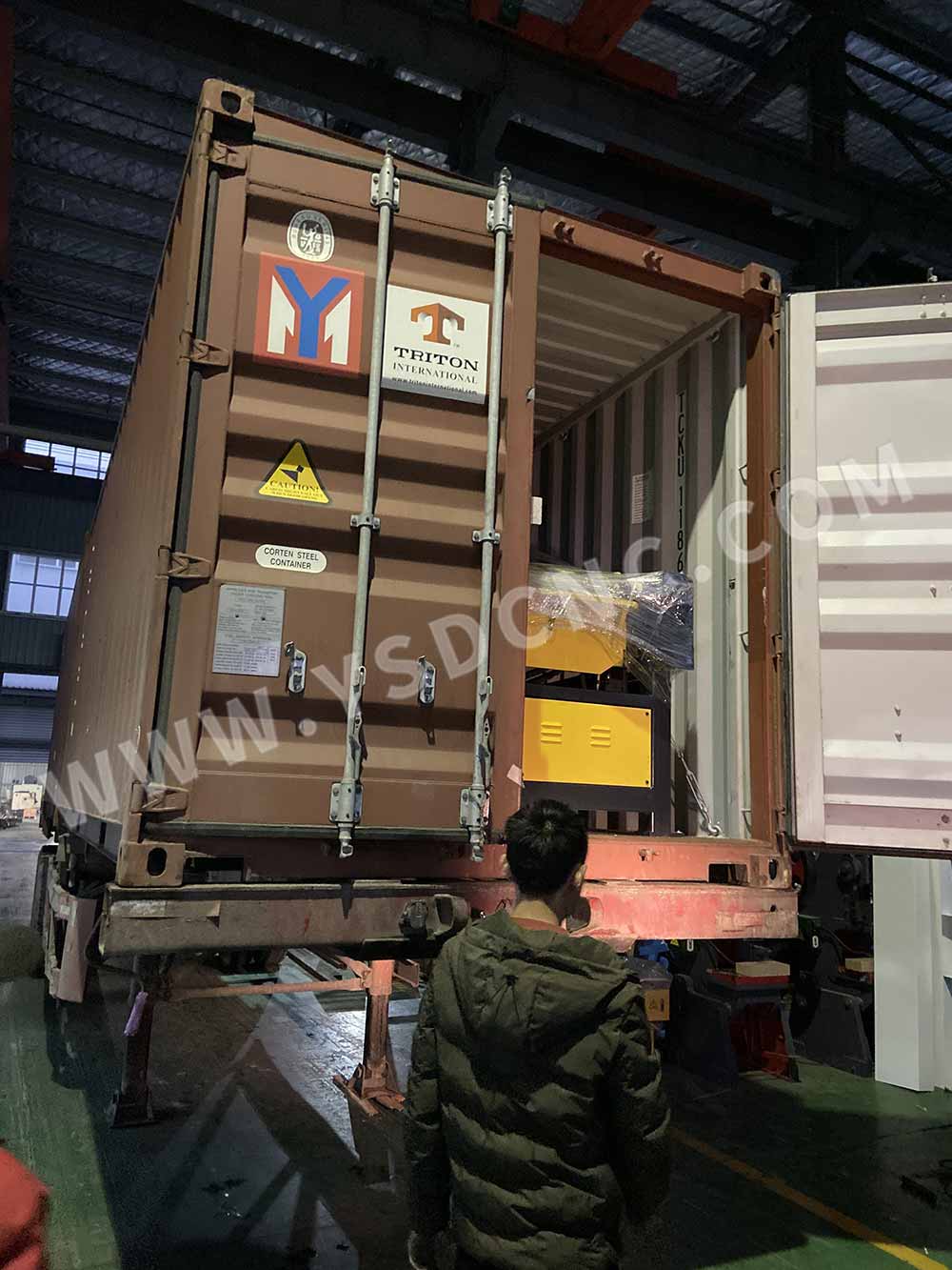 United States- 1 set HVAC duct machine&one set Electric cutting machine&1 set Lock forming machine&1 setSeam closer machine&1 setFolding machine (9)