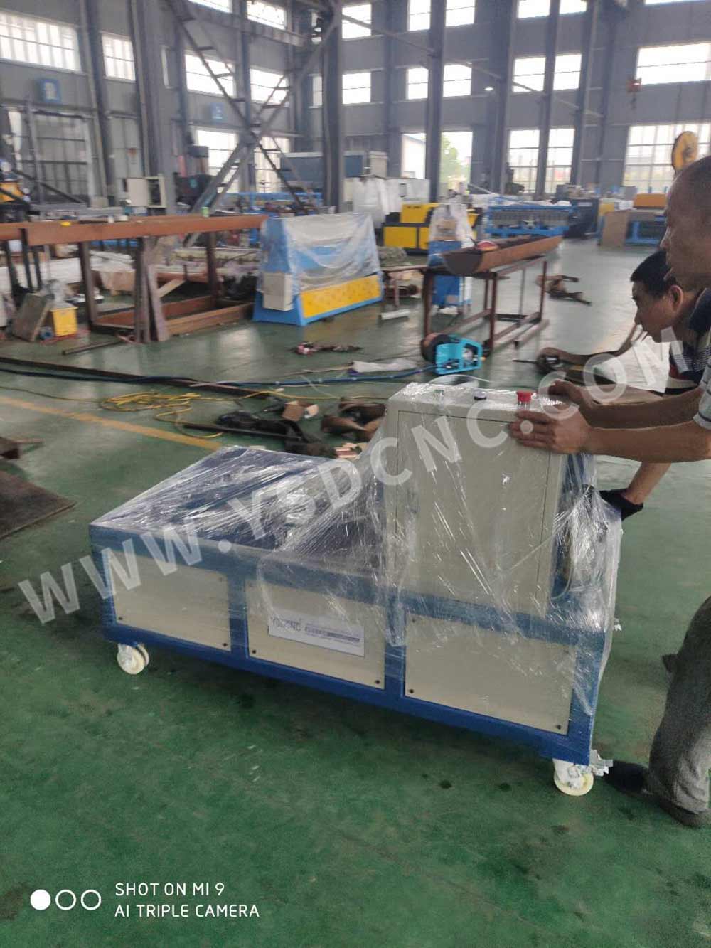 United States- 1 set HVAC duct machine&one set Press brake & one set Iron worker& one set Oval duct machine (1)