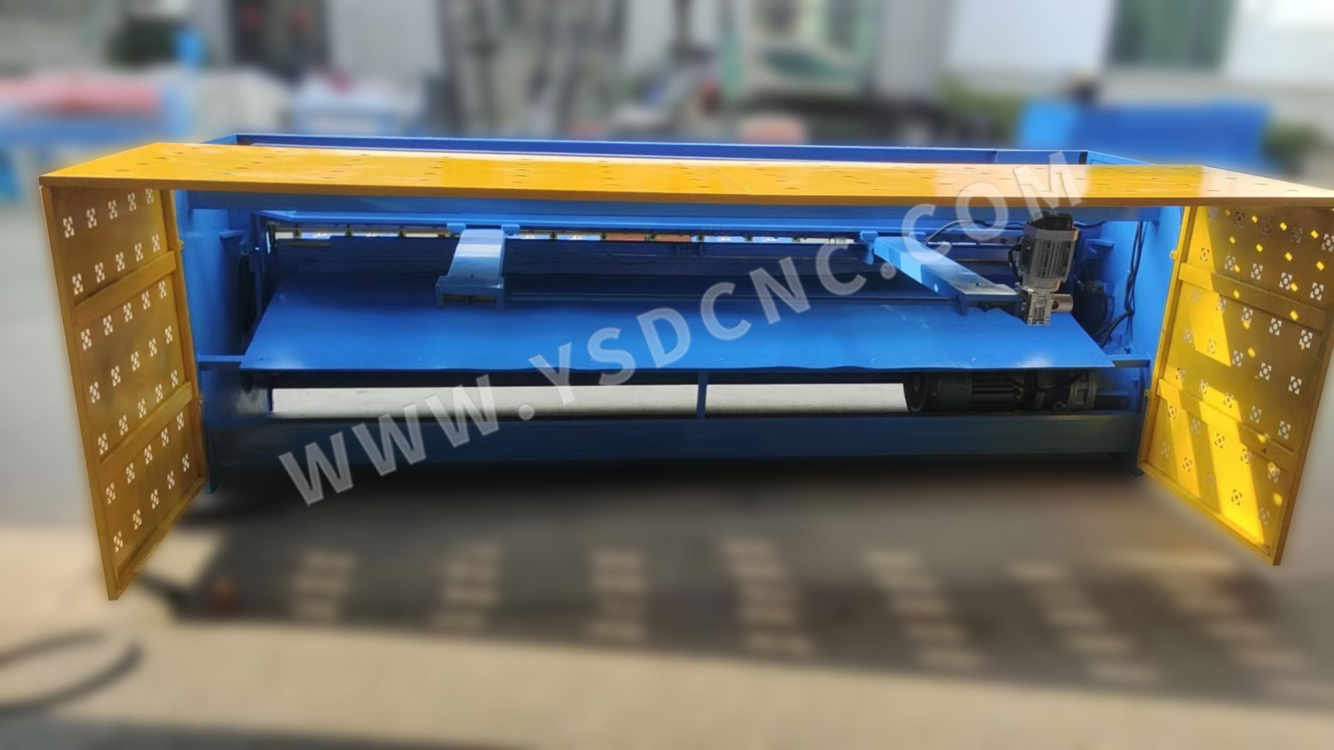Q11 2x3200 electric shearing cutting machine with E21S system (9)