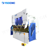 WC67K 80TON2500 Servo Hydraulic CNC Press Brake with TP10, Sheet Bending Machine for Sale 