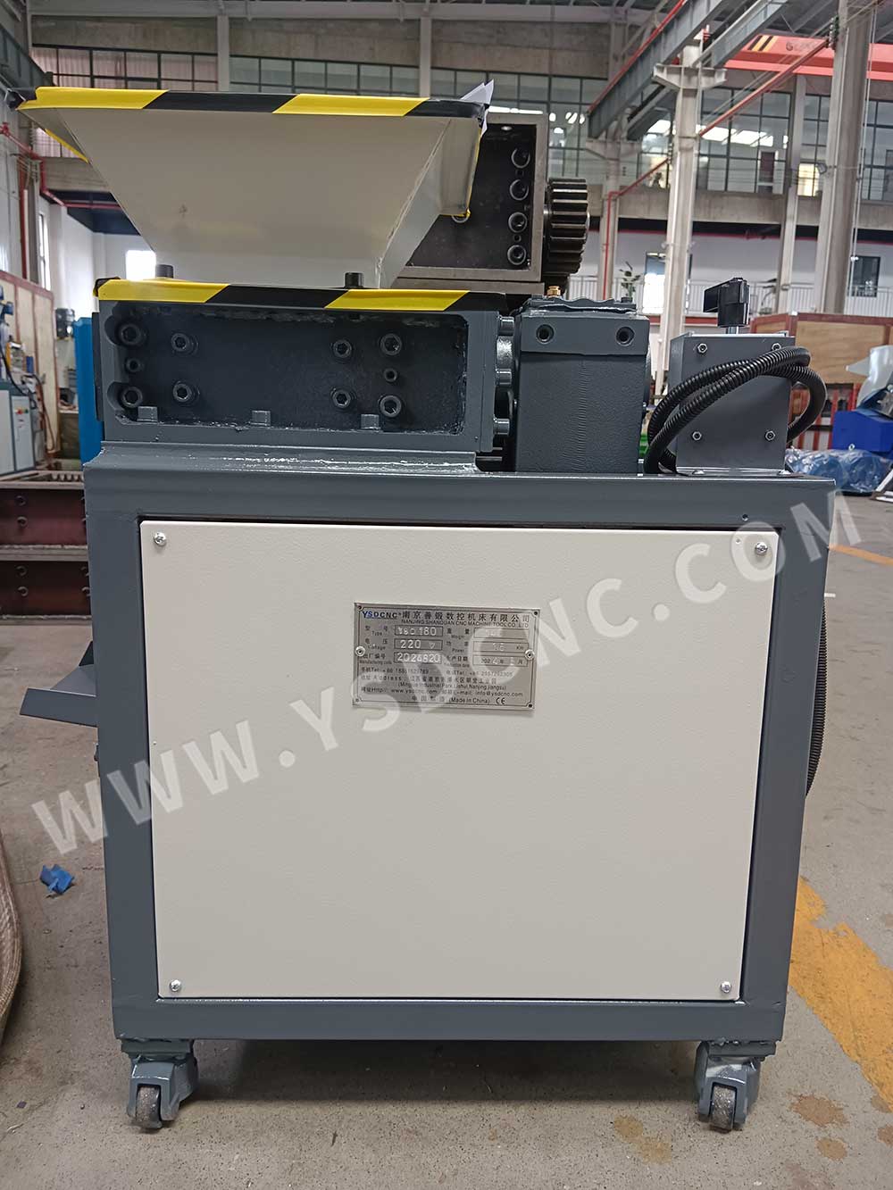 Philippines one set small home type shredder machine (2)