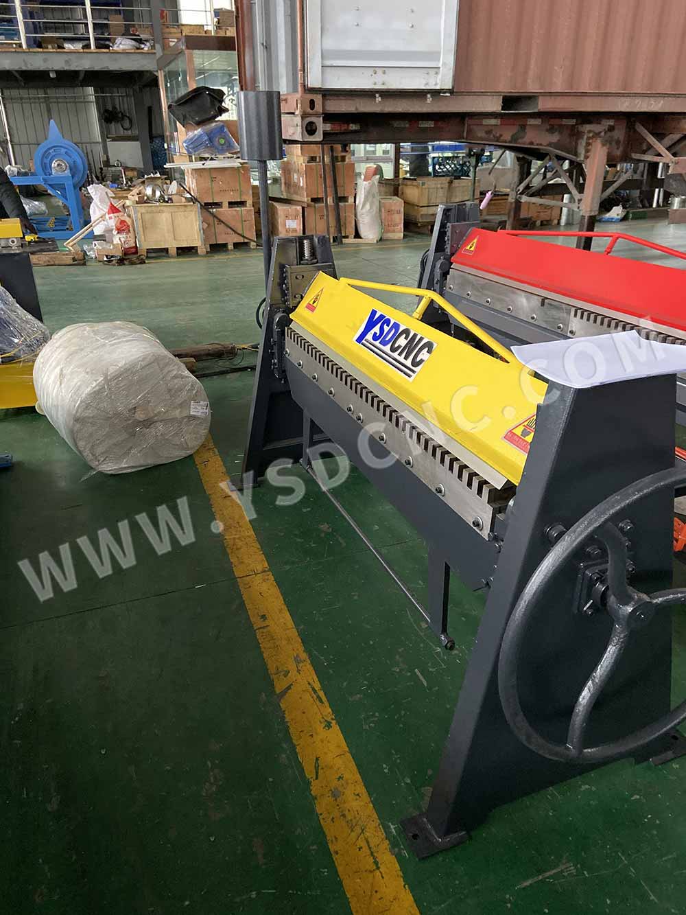 United States- 1 set HVAC duct machine&one set Electric cutting machine&1 set Lock forming machine&1 setSeam closer machine&1 setFolding machine (2)