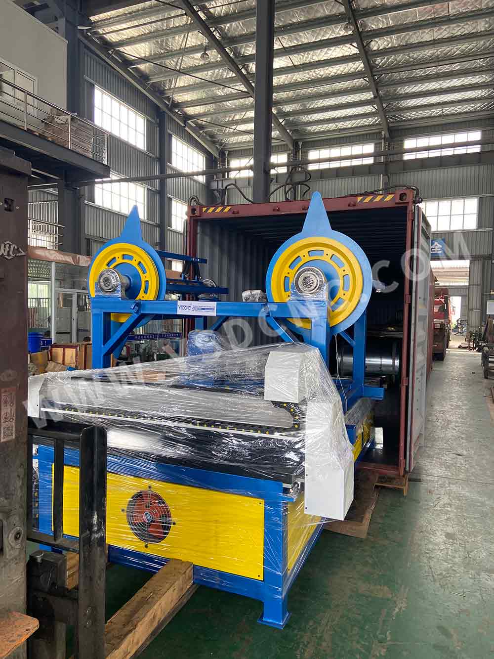 Malta- 2 sets Galvanized Coil&one set Hydraulic Seam machine & one set Hvac duct machine line 3& one set Lock forming machine (3)
