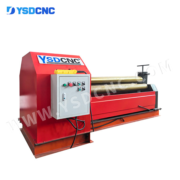 W11 6×1600 Three-Roller Mechanical Metal Sheet Rolling Machine 