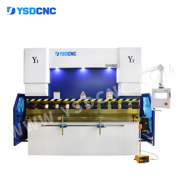 WC67K 80TON2500 Servo Hydraulic CNC Press Brake with TP10, Sheet Bending Machine for Sale 