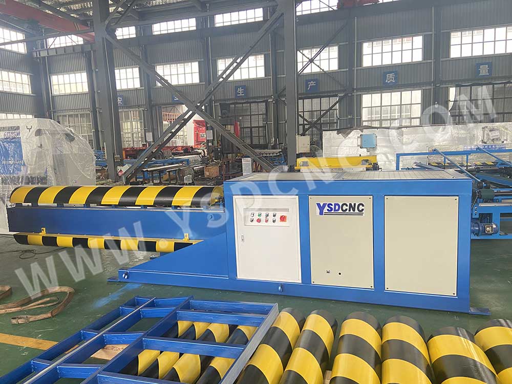 United States- 1 set HVAC duct machine&one set Press brake & one set Iron worker& one set Oval duct machine (2)
