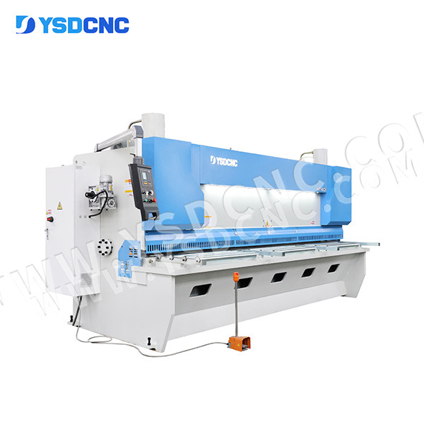 QC11K 12x4000 Hydraulic Guillotine Shearing Machine with E21S