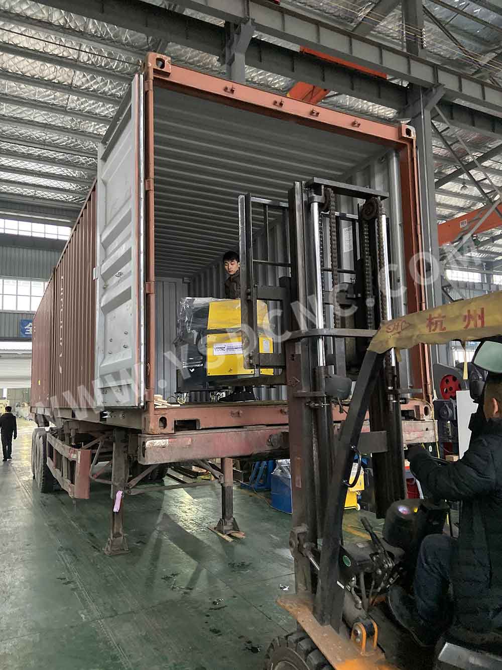 United States- 1 set HVAC duct machine&one set Electric cutting machine&1 set Lock forming machine&1 setSeam closer machine&1 setFolding machine (4)