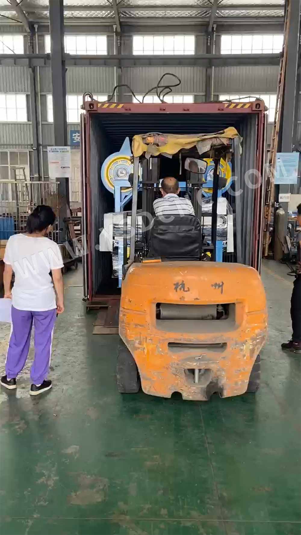 Malta- 2 sets Galvanized Coil&one set Hydraulic Seam machine & one set Hvac duct machine line 3& one set Lock forming machine (5)