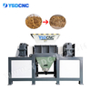 600 Stainless Steel Shredder with Hopper Feeding System
